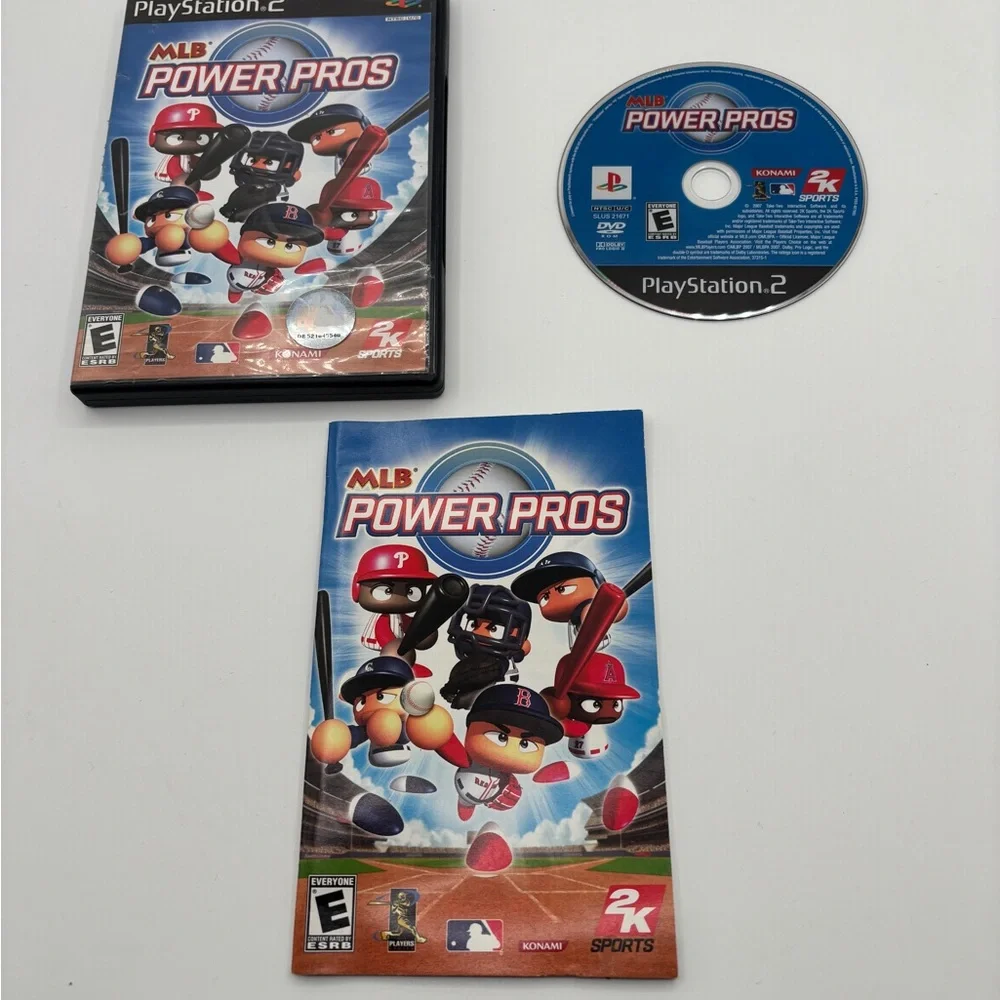 Sony MLB Power Pros for PlayStation 2 - Black and Blue